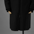 PRADA SPORT プラダ スポーツ / GORE-TEX ロング ナイロンコート 3WAYコート アウター / 280211 / size 38 (BLACK) 352077-yng