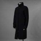PRADA SPORT プラダ スポーツ / GORE-TEX ロング ナイロンコート 3WAYコート アウター / 280211 / size 38 (BLACK) 352077-yng