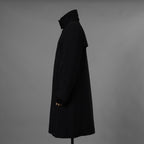 PRADA SPORT プラダ スポーツ / GORE-TEX ロング ナイロンコート 3WAYコート アウター / 280211 / size 38 (BLACK) 352077-yng