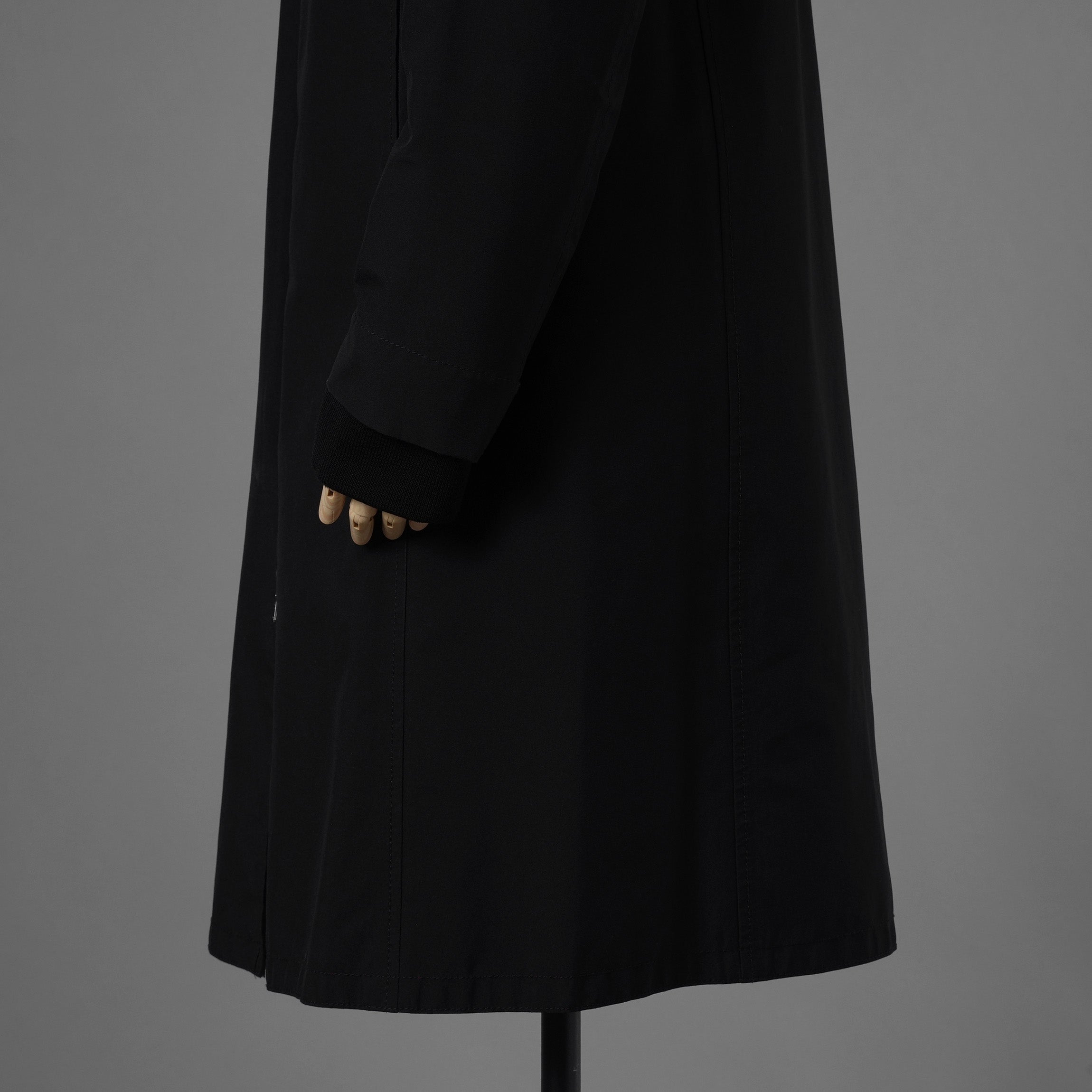 PRADA SPORT プラダ スポーツ / GORE-TEX ロング ナイロンコート 3WAYコート アウター / 280211 / size 38 (BLACK) 352077-yng