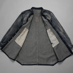Rick Owens DRKSHDW ダークシャドウ / 美品 24SS LIDO / Denim Jumbo Outershirt デニム アウターシャツ / 長袖シャツ / DU01D1753-HU / size S (Hustler) INDIGO