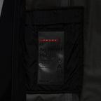 PRADA SPORT プラダ スポーツ / GORE-TEX ロング ナイロンコート 3WAYコート アウター / 280211 / size 38 (BLACK) 352077-yng