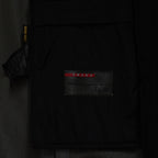 PRADA SPORT プラダ スポーツ / GORE-TEX ロング ナイロンコート 3WAYコート アウター / 280211 / size 38 (BLACK) 352077-yng