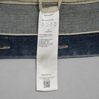 Rick Owens DRKSHDW ダークシャドウ / 美品 24SS LIDO / Denim Jumbo Outershirt デニム アウターシャツ / 長袖シャツ / DU01D1753-HU / size S (Hustler) INDIGO