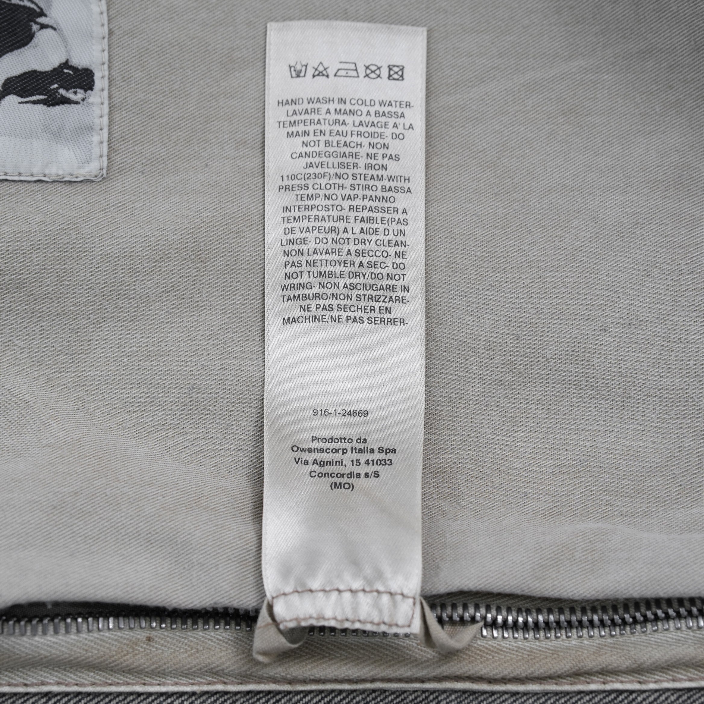 Rick Owens DRKSHDW ダークシャドウ / 美品 24SS LIDO / Denim Jumbo Outershirt デニム アウターシャツ / 長袖シャツ / DU01D1753-HU / size S (Hustler) INDIGO