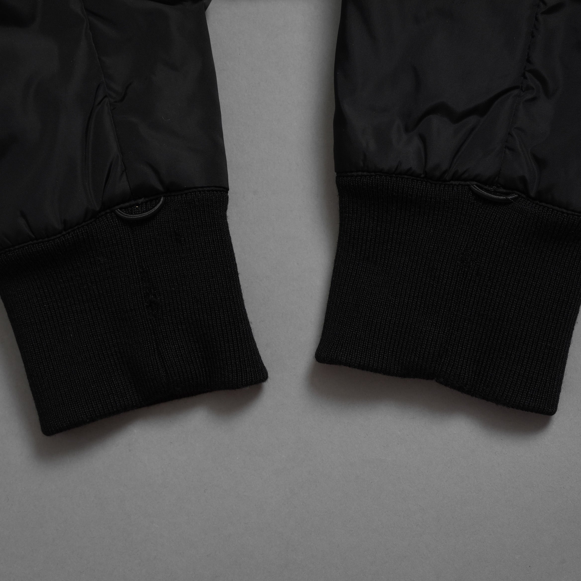PRADA SPORT プラダ スポーツ / GORE-TEX ロング ナイロンコート 3WAYコート アウター / 280211 / size 38 (BLACK) 352077-yng