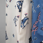 FENDI フェンディ / 美品 23SS リゾート 今田美桜 着用 / 星座モチーフ ゾディアックプリント シルク ドレープドレス  / ワンピース / FDC727 ANR4 / size 40 (MULTI COLOR) レディース