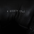 CHANEL シャネル / 19AW クロコ型押し カーフスキン ハイカット スニーカー / G35079 / size 37.5 (24.5cm) BLACK レディース 352078-izm