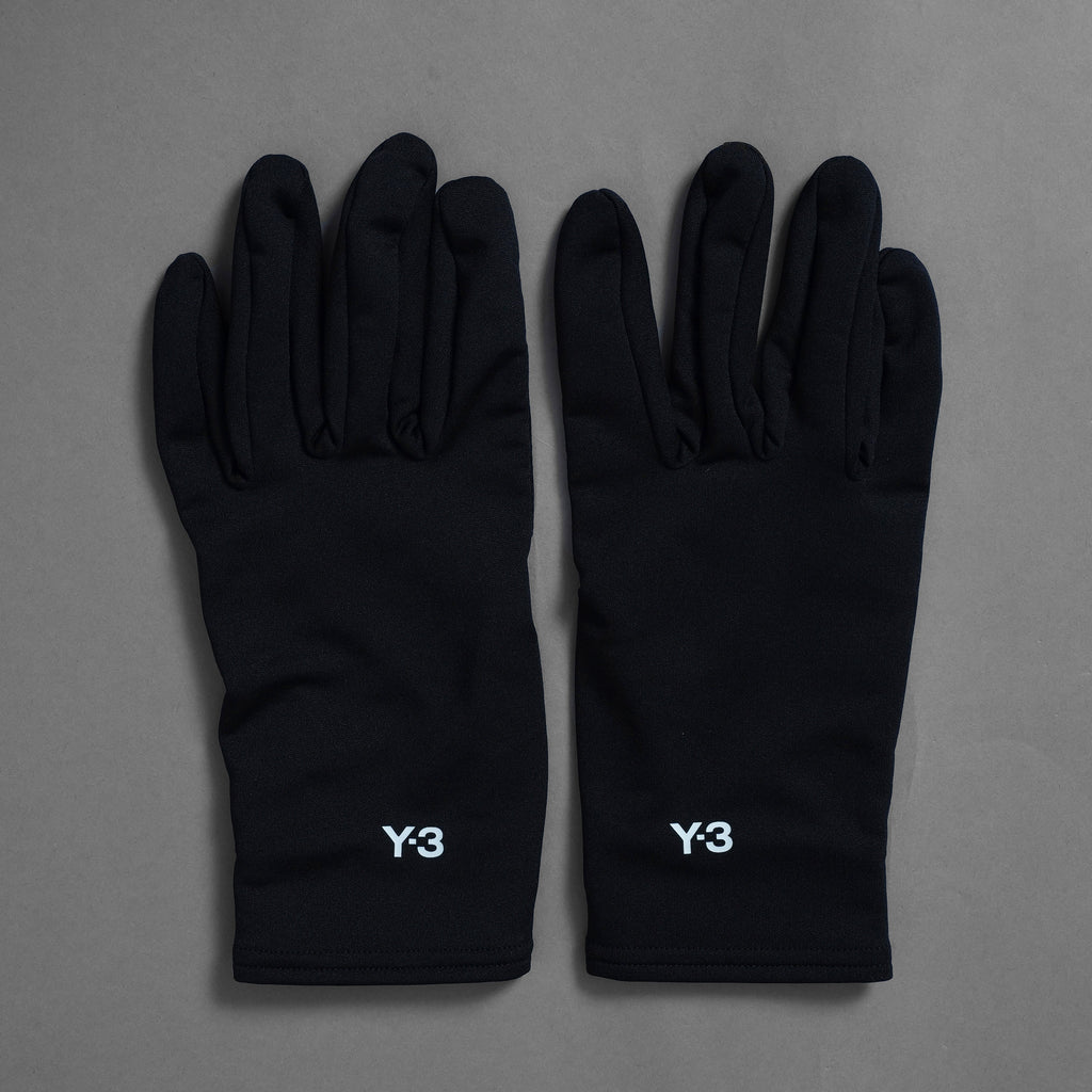 Y-3 adidas ワイスリー / 美品 24AW Y-3 RUN GLOVES ラン グローブ 収納袋付き アクセサリー / JI7506 / size 2XL (BLACK) 352080-uen