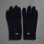 Y-3 adidas ワイスリー / 美品 24AW Y-3 RUN GLOVES ラン グローブ 収納袋付き アクセサリー / JI7506 / size 2XL (BLACK) 352080-uen