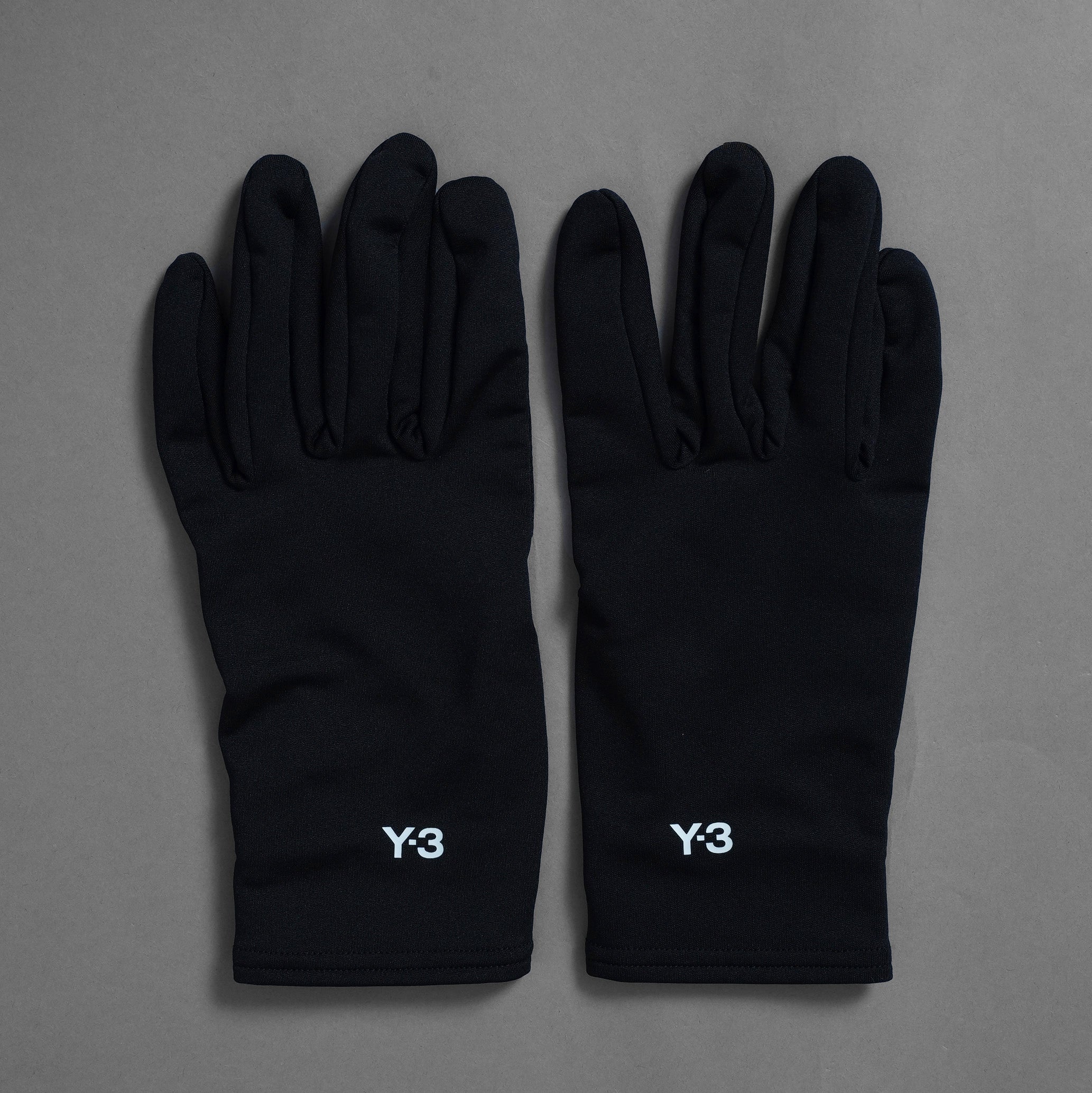 Y-3 adidas ワイスリー / 美品 24AW Y-3 RUN GLOVES ラン グローブ 収納袋付き アクセサリー / JI7506 / size 2XL (BLACK) 352080-uen