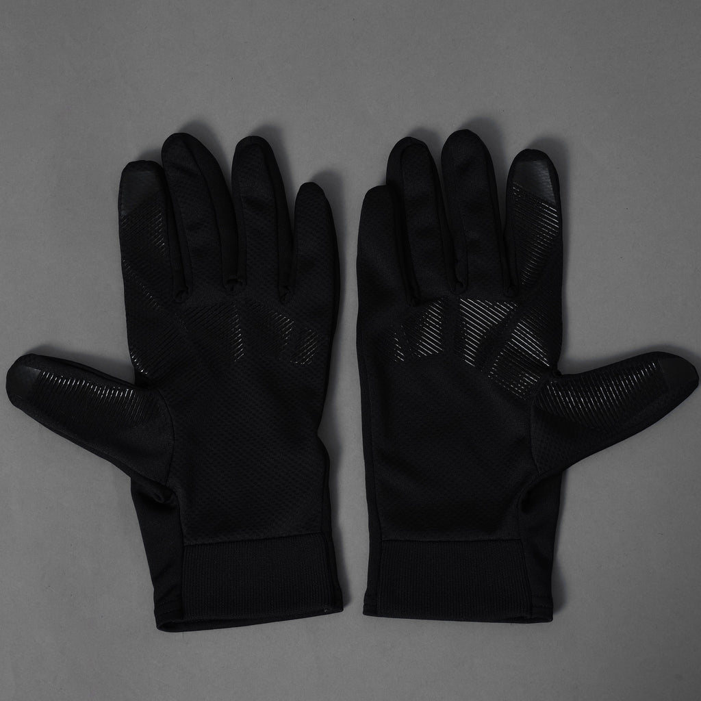 Y-3 adidas ワイスリー / 美品 24AW Y-3 RUN GLOVES ラン グローブ 収納袋付き アクセサリー / JI7506 / size 2XL (BLACK) 352080-uen