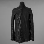 inarnation インカネーション / 22SS Sheep Object Dyed Shirt Jacket オーバーロック シープレザー シャツジャケット / size S (BLACK) 123017-alm