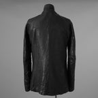 inarnation インカネーション / 22SS Sheep Object Dyed Shirt Jacket オーバーロック シープレザー シャツジャケット / size S (BLACK) 123017-alm
