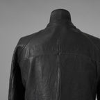 inarnation インカネーション / 22SS Sheep Object Dyed Shirt Jacket オーバーロック シープレザー シャツジャケット / size S (BLACK) 123017-alm