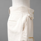 LOUIS VUITTON ルイヴィトン / 22AW コーデュロイ カーゴ  ショートパンツ/ RW222J DA8 FNPA16 / size 38 (IVORY WHITE × GOLD) レディース