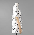 LOUIS VUITTON ルイヴィトン / 美品 22AW LVロゴ・スタープリント  チェーン / 半袖Tシャツ / 1AA9WZ / size M (WHITE) レディース