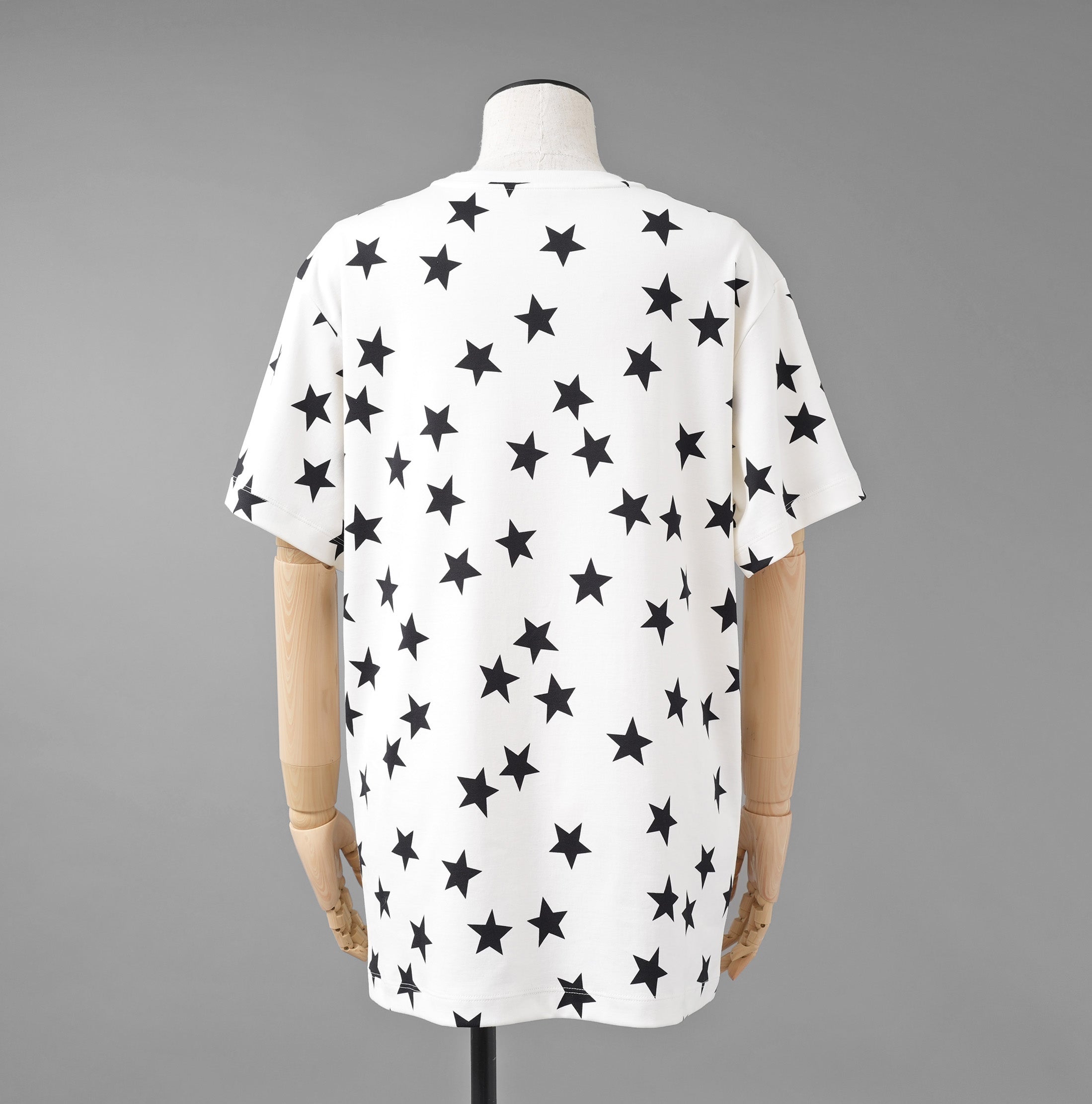 LOUIS VUITTON ルイヴィトン / 美品 22AW LVロゴ・スタープリント  チェーン / 半袖Tシャツ / 1AA9WZ / size M (WHITE) レディース