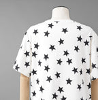 LOUIS VUITTON ルイヴィトン / 美品 22AW LVロゴ・スタープリント  チェーン / 半袖Tシャツ / 1AA9WZ / size M (WHITE) レディース