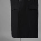 Rick Owens リックオウエンス / 美品 23AW LOXOR 期 / Black Sleeveless Slim Drella Coat コート ノースリーブ ドレラコート / RL02C7952-TWM / size 46 (BLACK) 352082-in-ue