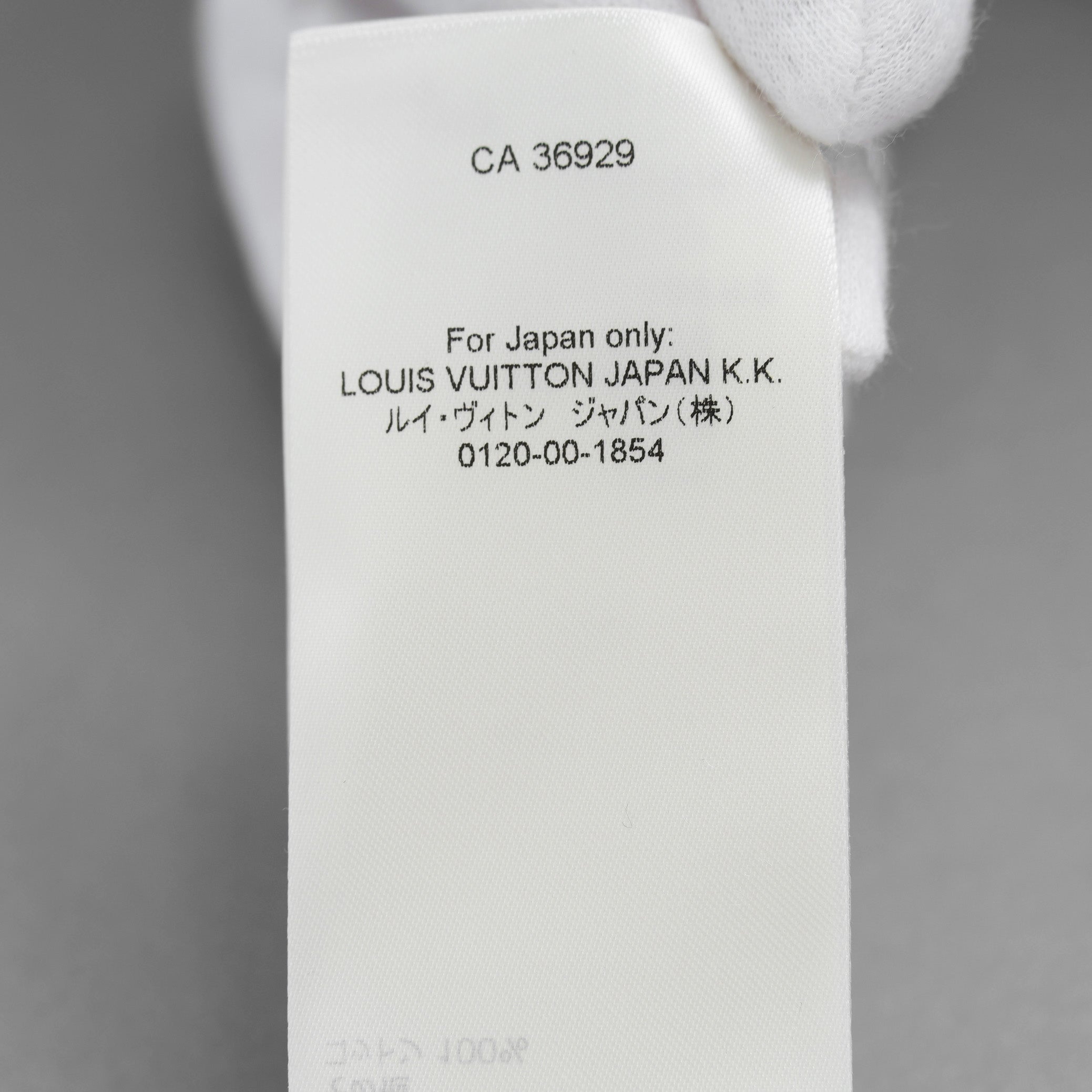 LOUIS VUITTON ルイヴィトン / 美品 22AW LVロゴ・スタープリント  チェーン / 半袖Tシャツ / 1AA9WZ / size M (WHITE) レディース