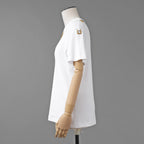 LOUIS VUITTON ルイヴィトン / 22SS サイドストラップ Tシャツ チェーン / 半袖Tシャツ / RW222B UOL FNTS76 / size M (WHITE) レディース