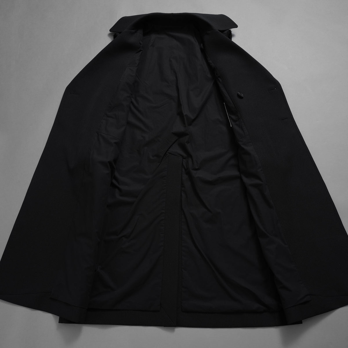 Rick Owens リックオウエンス / 美品 23AW LOXOR 期 / Black Sleeveless Slim Drella Coat コート ノースリーブ ドレラコート / RL02C7952-TWM / size 46 (BLACK) 352082-in-ue