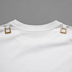 LOUIS VUITTON ルイヴィトン / 22SS サイドストラップ Tシャツ チェーン / 半袖Tシャツ / RW222B UOL FNTS76 / size M (WHITE) レディース