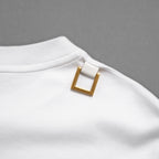 LOUIS VUITTON ルイヴィトン / 22SS サイドストラップ Tシャツ チェーン / 半袖Tシャツ / RW222B UOL FNTS76 / size M (WHITE) レディース