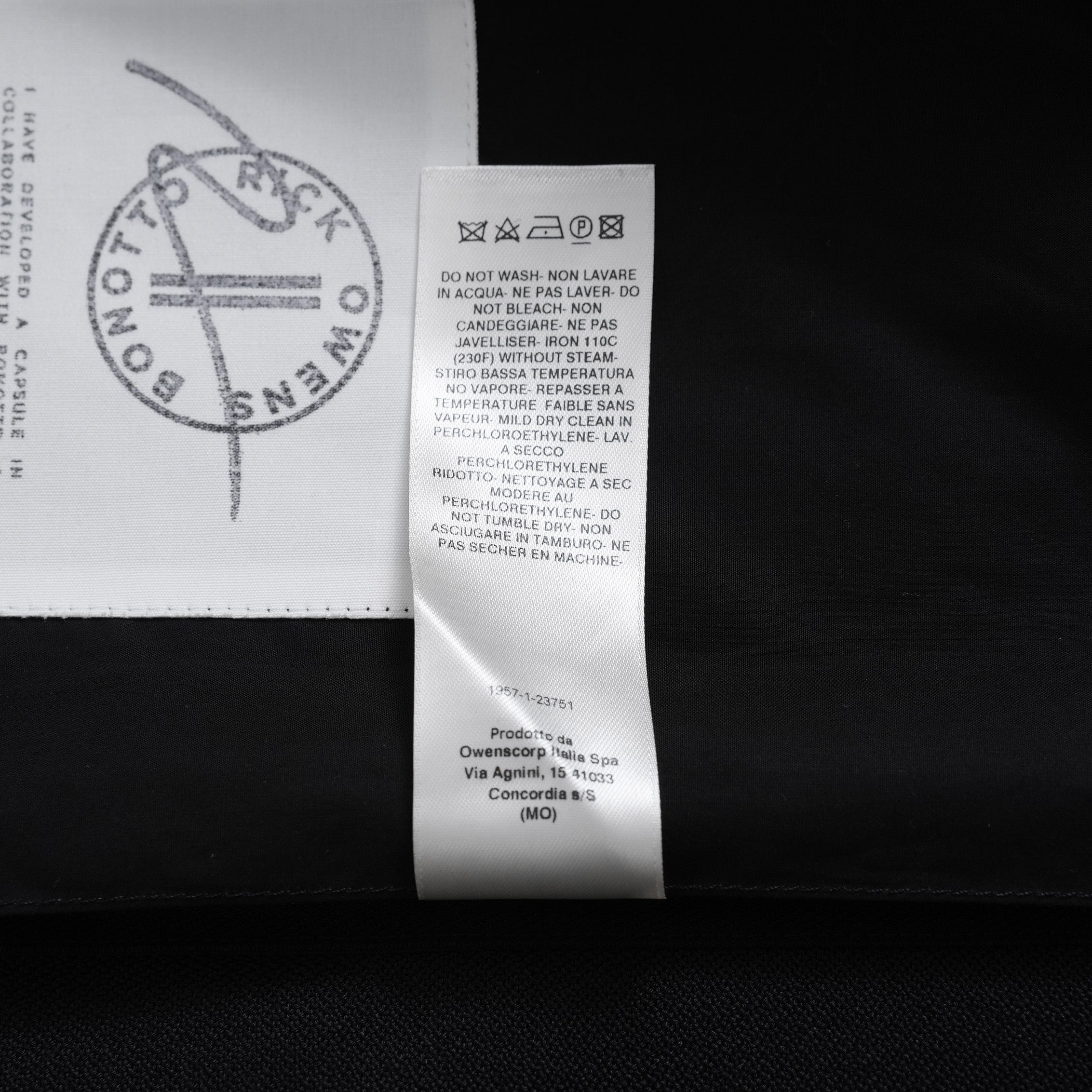 Rick Owens リックオウエンス / 美品 23AW LOXOR 期 / Black Sleeveless Slim Drella Coat コート ノースリーブ ドレラコート / RL02C7952-TWM / size 46 (BLACK) 352082-in-ue