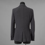 1PIU1UGUALE3 ウノピゥウノウグァーレトレ / 美品 22AW 直営店限定 UNCON JKT / 2B テーラード ジャケット / MRB702-PR116 / size 3 (GRAY)  123016-alm