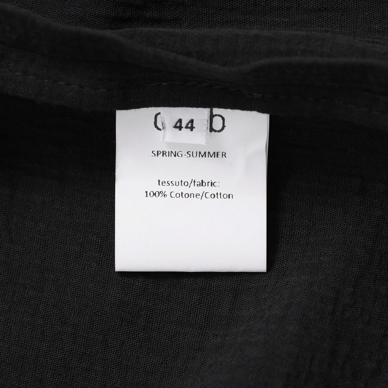 daubドーブ / 美品 HOODED COAT / ダブルガーゼ フーデッド コート / size 44 (BLACK)