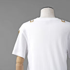 LOUIS VUITTON ルイヴィトン / 22SS サイドストラップ Tシャツ チェーン / 半袖Tシャツ / RW222B UOL FNTS76 / size M (WHITE) レディース