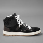 Dior homme ディオールオム / 14AW クロコダイル レザー ハイカット スニーカー  クリス・ヴァン・アッシュ / size 40 (25cm) BLACK)