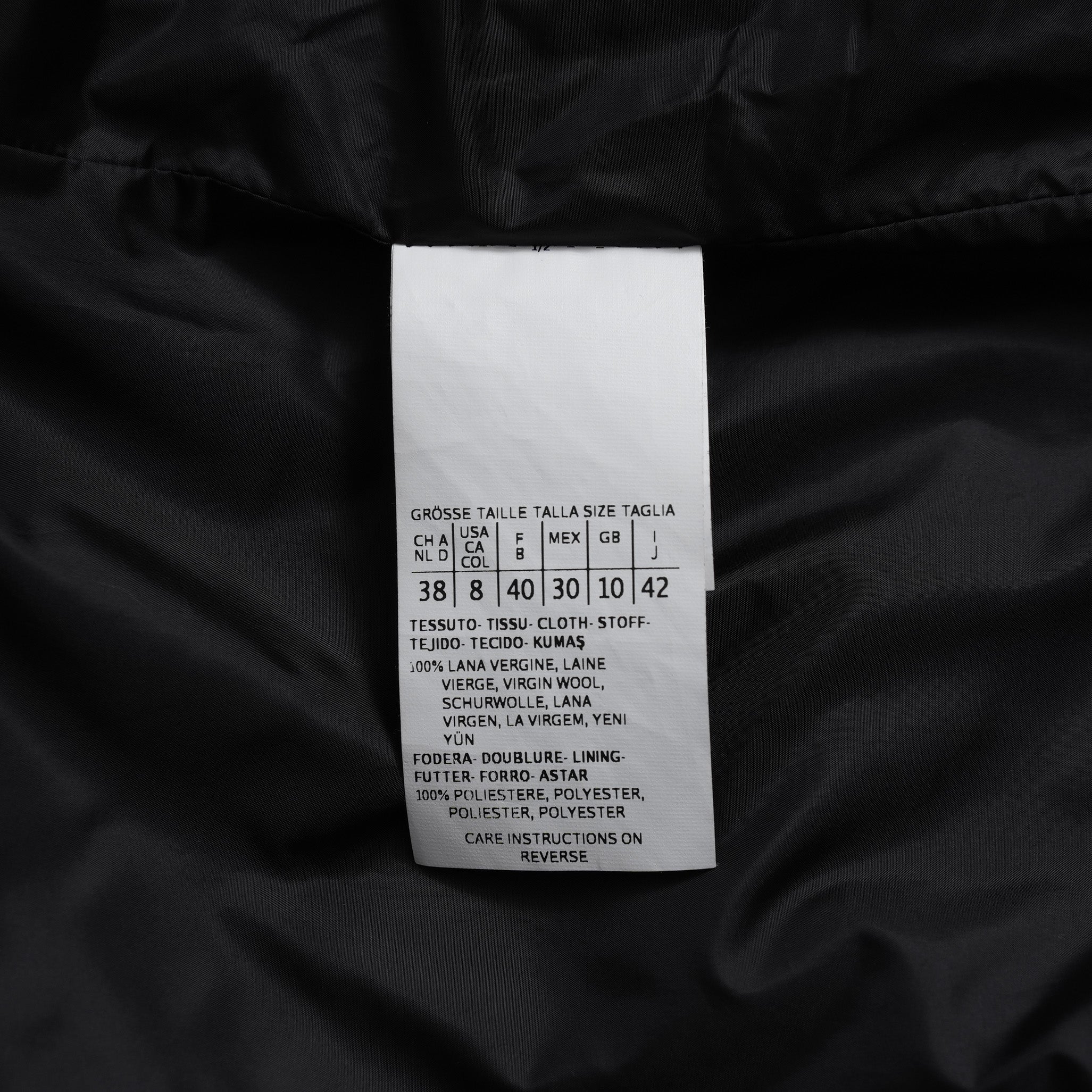 MAX MARA STUDIO マックス マーラ ステュディオ / 美品 ノーカラー ウールコート アウター / 60360263 / size 42 (BLACK) レディース 352085-yng