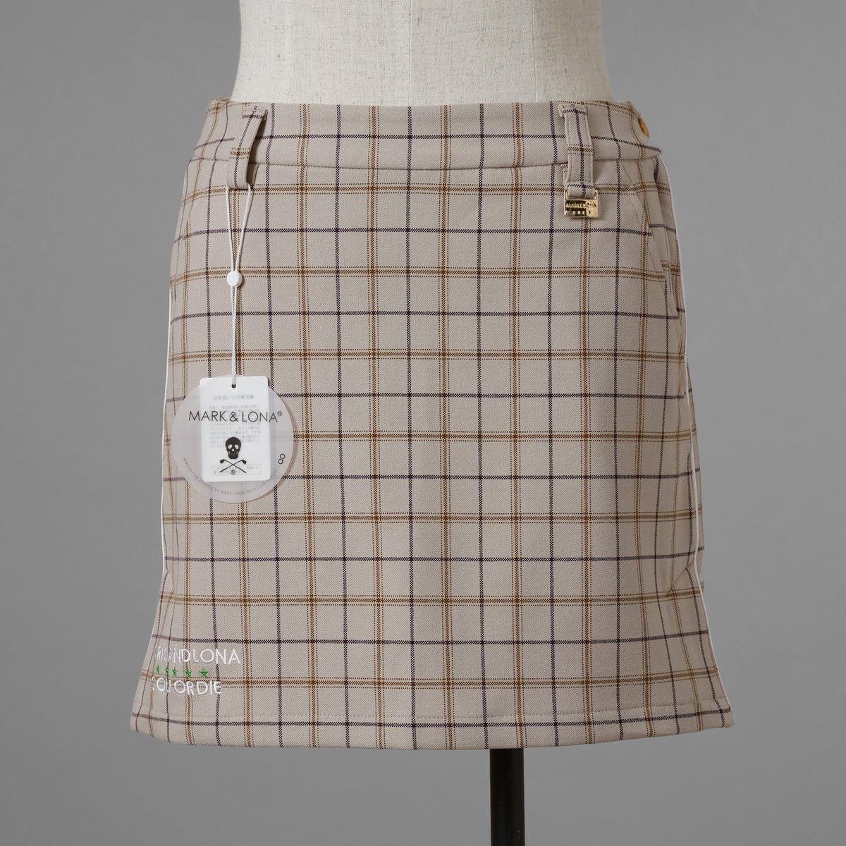 新品 MARK & LONA マークアンドロナ / 23AW Milo Fitted Skirt キュロット ショートパンツ / size 38 (BEIGE) レディース 352083-izm