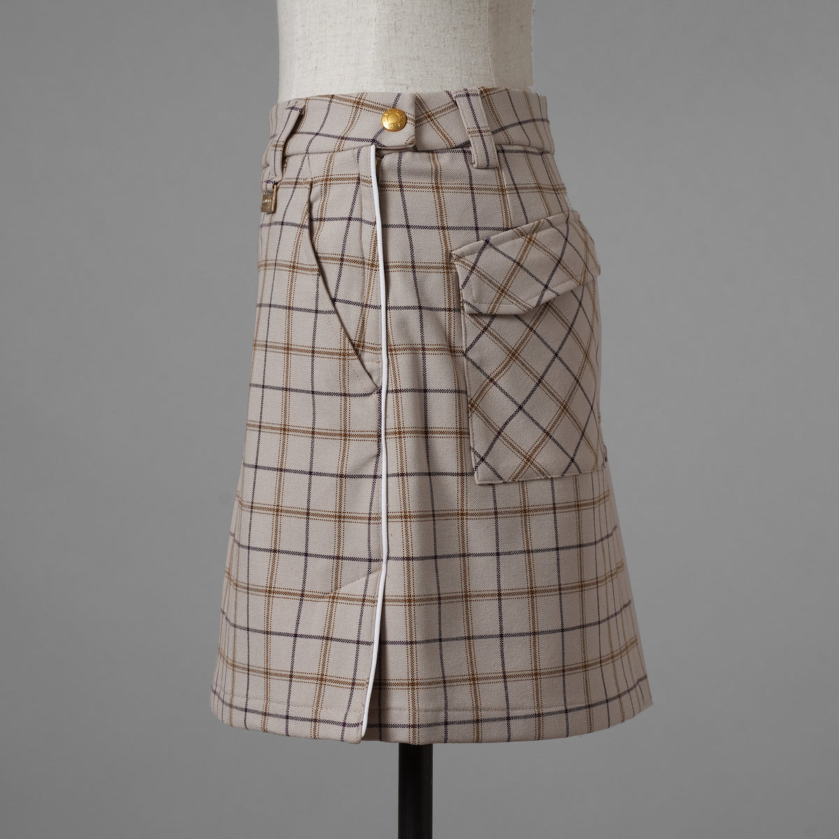 新品 MARK & LONA マークアンドロナ / 23AW Milo Fitted Skirt キュロット ショートパンツ / size 38 (BEIGE) レディース 352083-izm