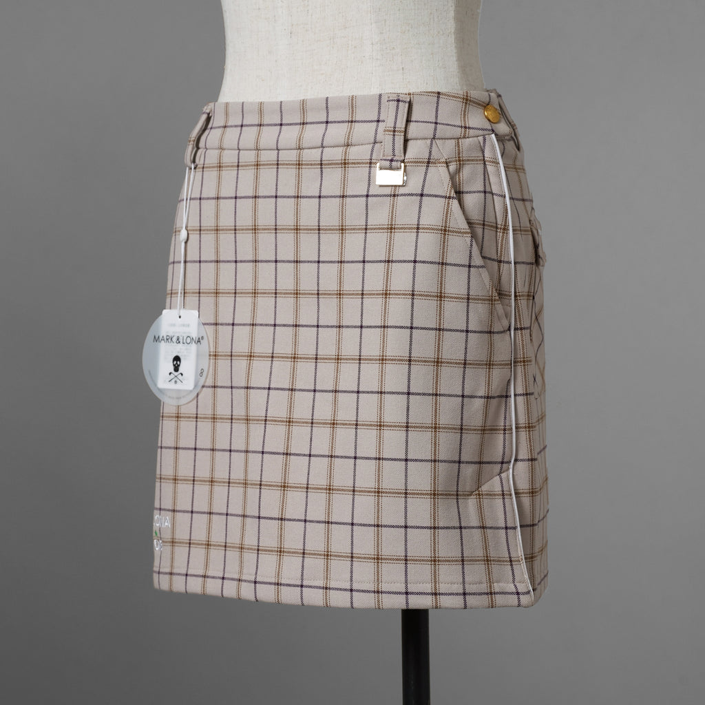 新品 MARK & LONA マークアンドロナ / 23AW Milo Fitted Skirt キュロット ショートパンツ / size 38 (BEIGE) レディース 352083-izm