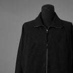 新品 m.a+ エムエークロス / 26SS zipped tall collar shirt jacket wt. pockets / H252DZ/P / LCK シャツ ジャケット / H252DZ / size 54 (BLACK) 352090-uen