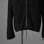 新品 m.a+ エムエークロス / 26SS zipped tall collar shirt jacket wt. pockets / H252DZ/P / LCK シャツ ジャケット / H252DZ / size 54 (BLACK) 352090-uen