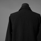 新品 m.a+ エムエークロス / 26SS zipped tall collar shirt jacket wt. pockets / H252DZ/P / LCK シャツ ジャケット / H252DZ / size 54 (BLACK) 352090-uen