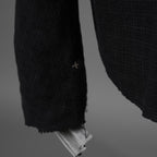 新品 m.a+ エムエークロス / 26SS zipped tall collar shirt jacket wt. pockets / H252DZ/P / LCK シャツ ジャケット / H252DZ / size 54 (BLACK) 352090-uen