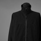 新品 m.a+ エムエークロス / 26SS zipped tall collar shirt jacket wt. pockets / H252DZ/P / LCK シャツ ジャケット / H252DZ / size 54 (BLACK) 352090-uen