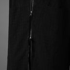 新品 m.a+ エムエークロス / 26SS zipped tall collar shirt jacket wt. pockets / H252DZ/P / LCK シャツ ジャケット / H252DZ / size 54 (BLACK) 352090-uen