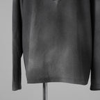 DIESEL ディーゼル / 美品 25SS S-RUBEN ランウェイ クラッシュ加工クルーネック スウェット / A18216 / size L (GRAY) 352089-in-ue