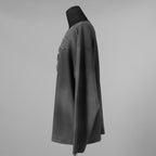 DIESEL ディーゼル / 美品 25SS S-RUBEN ランウェイ クラッシュ加工クルーネック スウェット / A18216 / size L (GRAY) 352089-in-ue