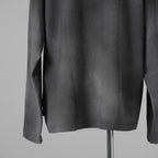 DIESEL ディーゼル / 美品 25SS S-RUBEN ランウェイ クラッシュ加工クルーネック スウェット / A18216 / size L (GRAY) 352089-in-ue