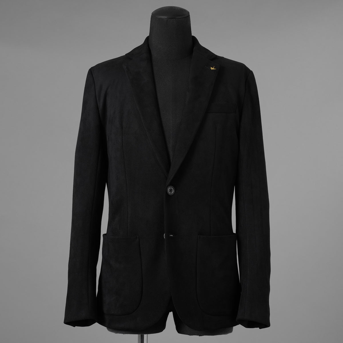 新品 1PIU1UGUALE3 ウノピゥウノウグァーレトレ x Del Piero ADP / 23AW デルピエロ コラボ JETSET GRANVIA TAILORED JACKET テーラードジャケット アウター / MDB001 PEU002 / size 4 (BLACK) 123020-alm