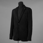 新品 1PIU1UGUALE3 ウノピゥウノウグァーレトレ x Del Piero ADP / 23AW デルピエロ コラボ JETSET GRANVIA TAILORED JACKET テーラードジャケット アウター / MDB001 PEU002 / size 4 (BLACK) 123020-alm