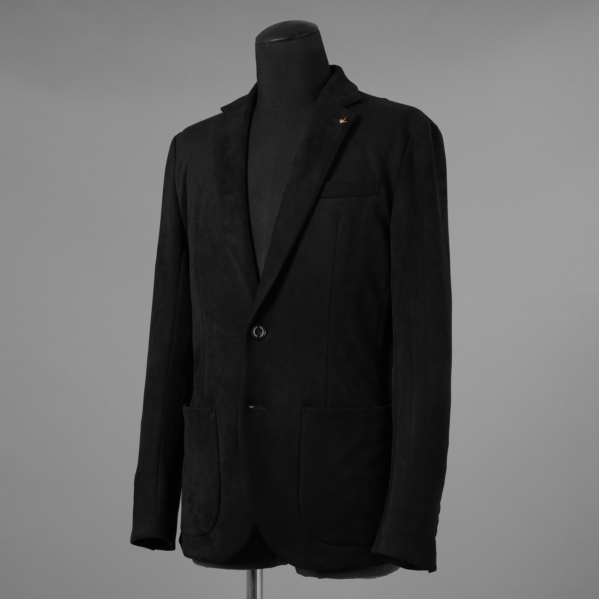 新品 1PIU1UGUALE3 ウノピゥウノウグァーレトレ x Del Piero ADP / 23AW デルピエロ コラボ JETSET GRANVIA TAILORED JACKET テーラードジャケット アウター / MDB001 PEU002 / size 4 (BLACK) 123020-alm